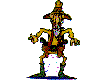 Cowboy with guns.